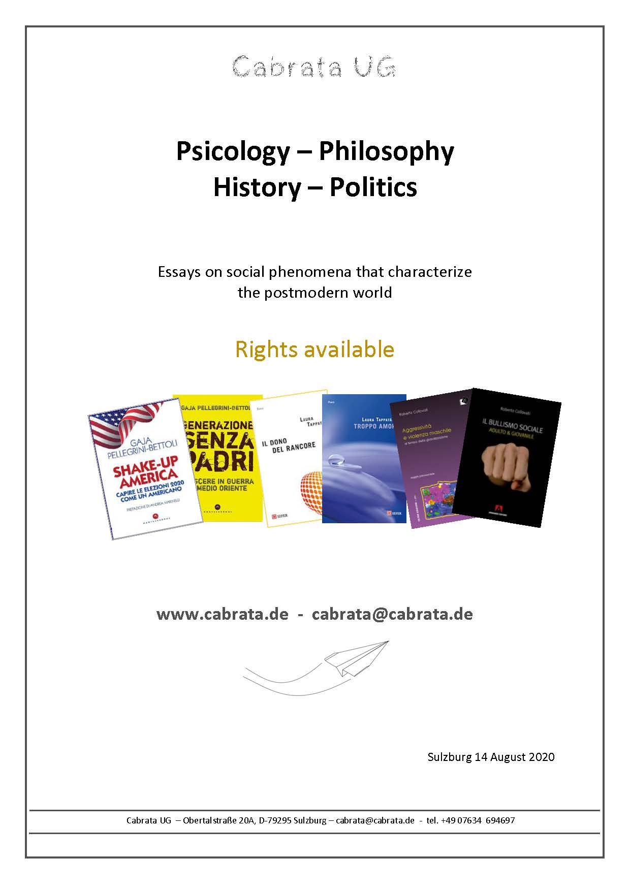 Politics, Philosophy, Psychology